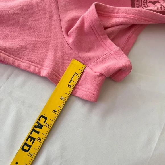 Victorias Secret PINk Campus Fold over Waist Shorts Size L AND ST Sport Bra - Picture 5 of 13